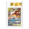 Reshiram & Dracaufeu GX SR 097/095 Double Blaze japonaise gradée BGS 9.5