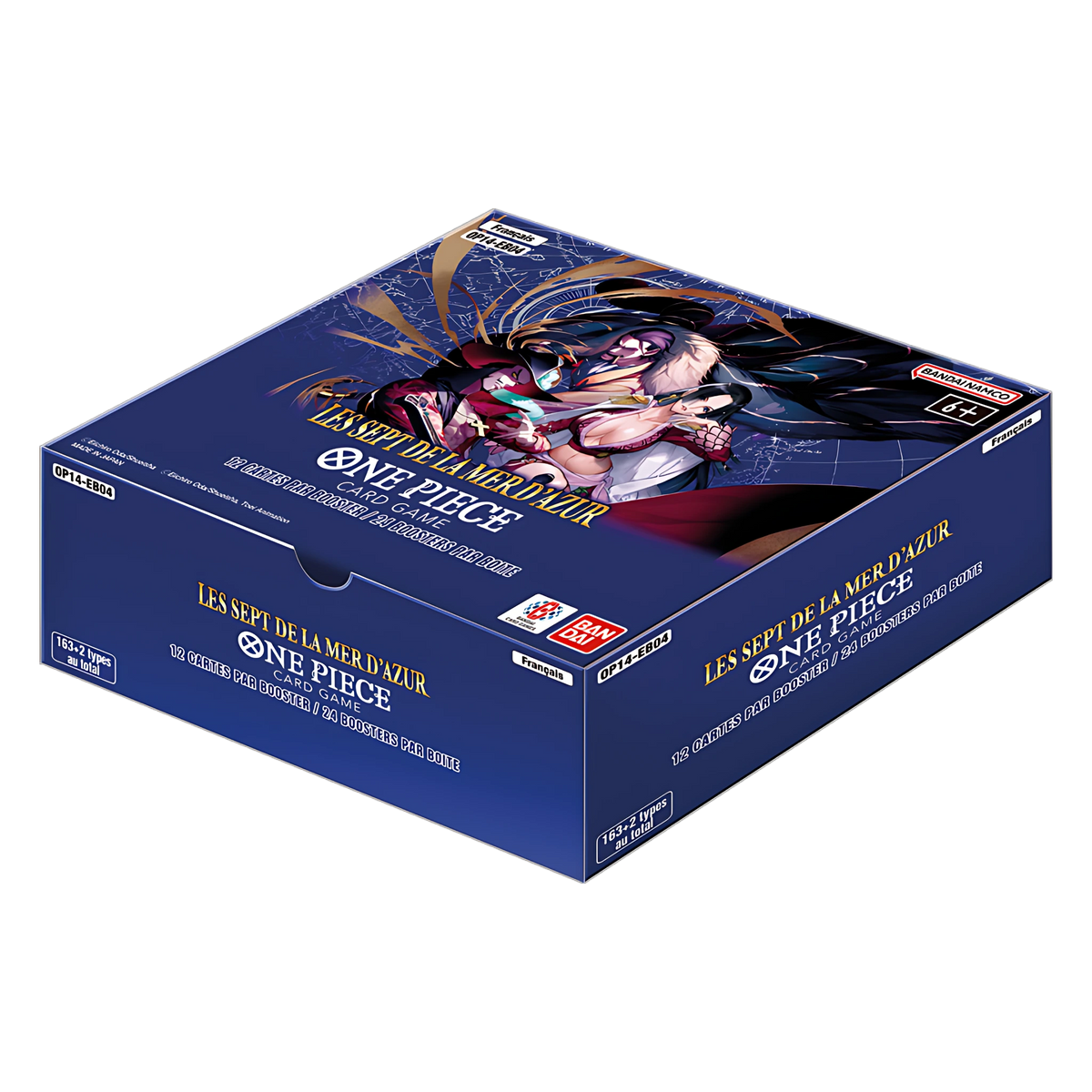 Display One Piece OP-14 The Seven of the Azure Sea (FR) - 24 sealed booster packs