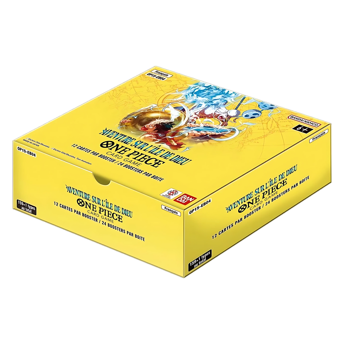 One Piece OP-15 Adventure on God Island Display Box (FR) - 24 Sealed Boosters