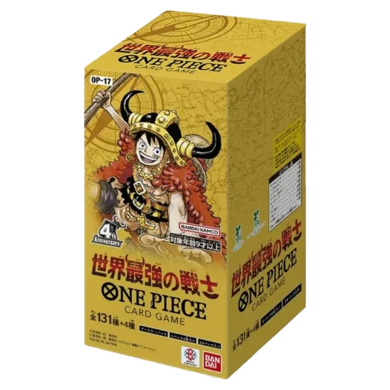 Display One Piece OP-17 The World's Strongest Warriors (JP)