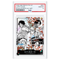 One Piece Card Luffy & Ace ST30-001 Black & White (JP) - PSA 10